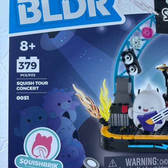 NEW BLDR Squishmallows Squish Tour Concert Building Set - 375 Pieces - Picture 5 of 10